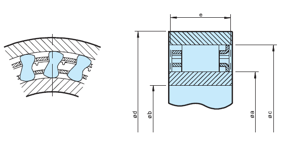오토바이 클러치 Sprag 프리휠 클러치 편도 클러치 베어링 BW13255 1
